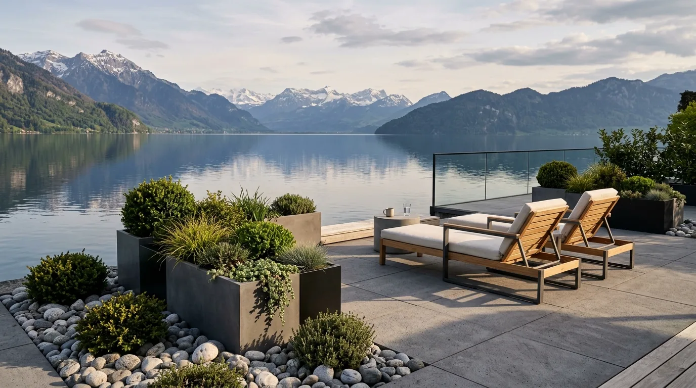 Rock Edging Along the Shore